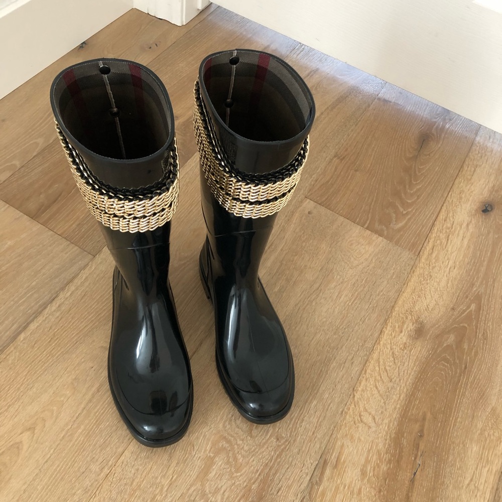 Burberry Rain Boots - Picture 10 of 13